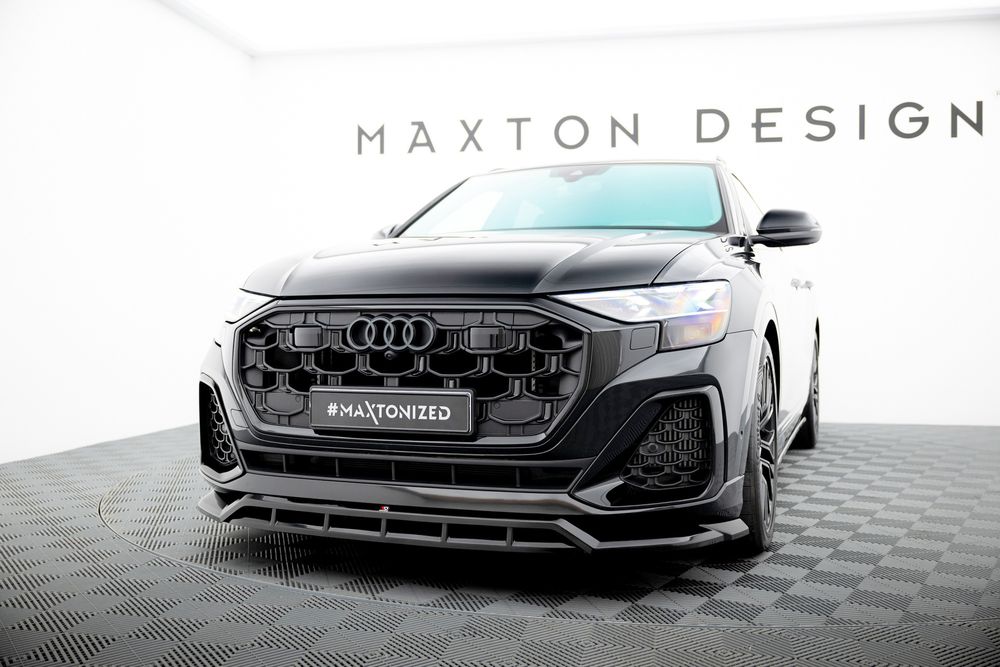 Спойлер за предна броня Maxton design за Audi Q8 (2023-)