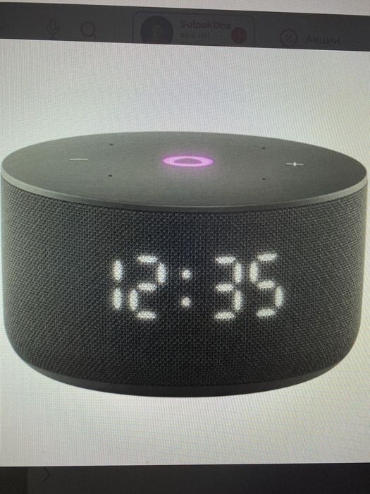 Умная колонка Яндекс Станция Мини 3 Черный YNDX-00027BLK