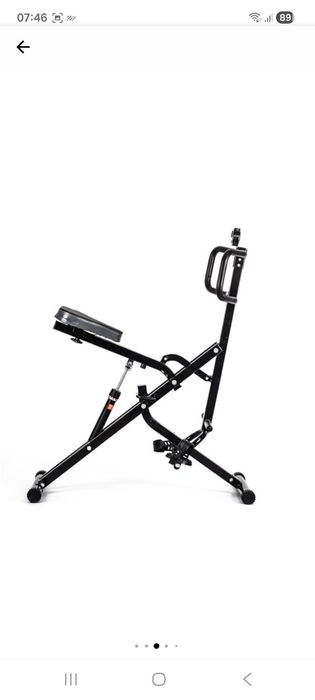 Aparat abdomene TECHFIT TOTAL AB CRUNCH, 12 nivele de rezistenta, Negru