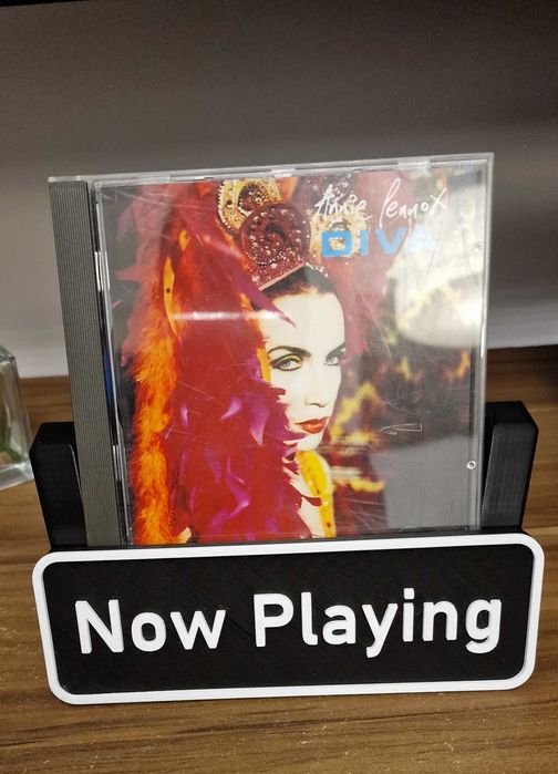 Suport "Now Playing" 3 in 1 - casete, cd audio si discuri vinil.