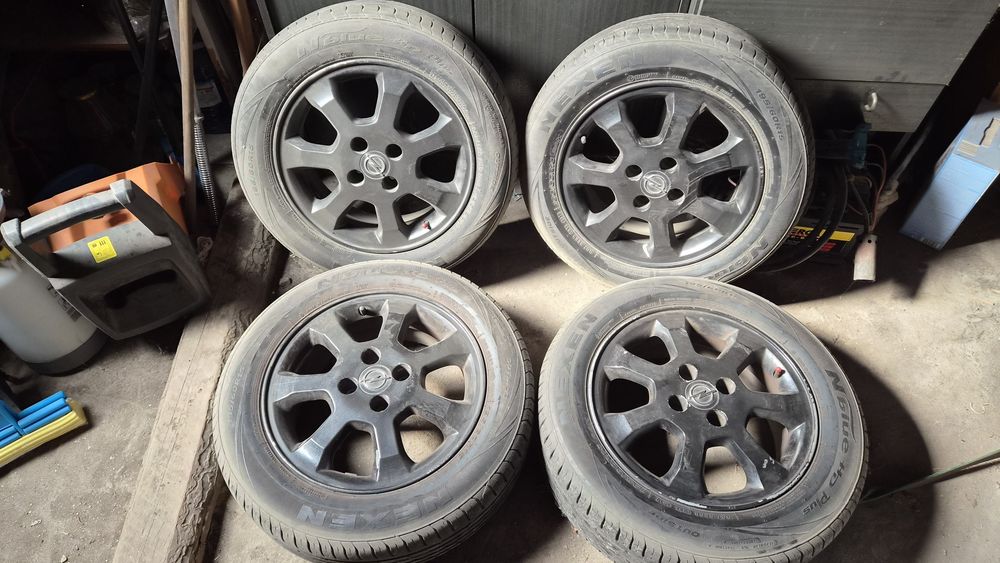 Оригинални джанти Opel 4x100 / 6Jx15 ET49 с гуми Nexen 195/60 R15