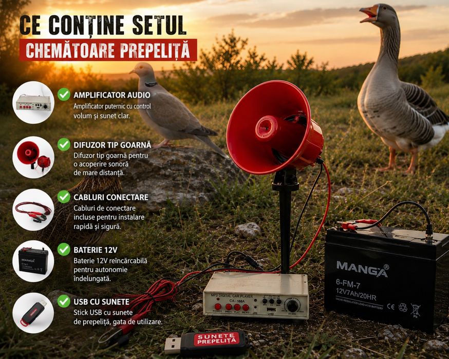 Chematoare electronica prepelita