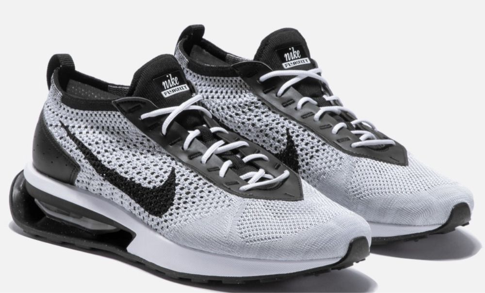 Nike Air Max Flyknit Racer Oreo Black UK7/EUR41номер/27см