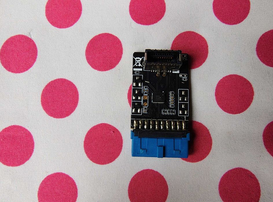 Adaptor, DeLock, USB3.2 Gen 1 Pin Header la Key A, 5 Gbps