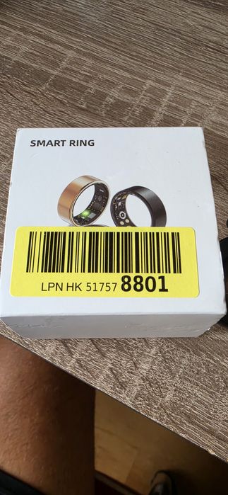 Нов Смарт Пръстен (Smart Ring) – Здравен и фитнес тракер (Черен/Златен)