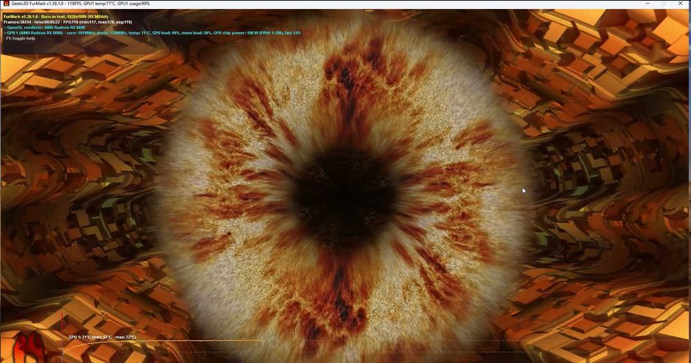 Placa video XFX AMD Radeon RX 6600 aproape NOUA, 8GB DDR6 128bit