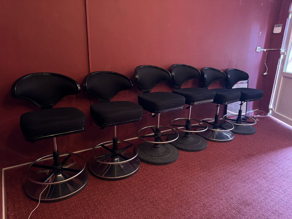 Scaun de bar/casino reglabil pe inaltime, rotabil