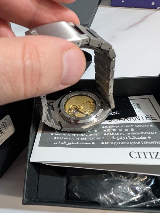 Ceas citizen titanium automatic purtat o singura data
