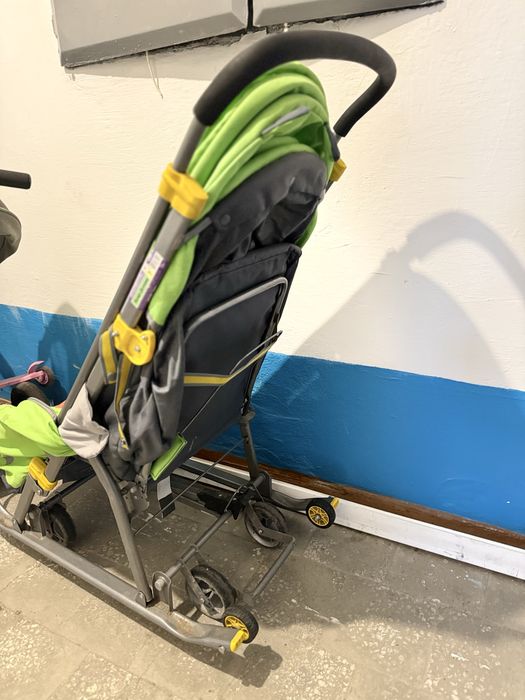 Санка на колесах