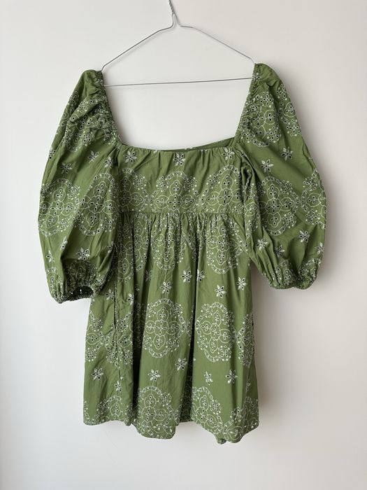 Къса памучна рокля Zara