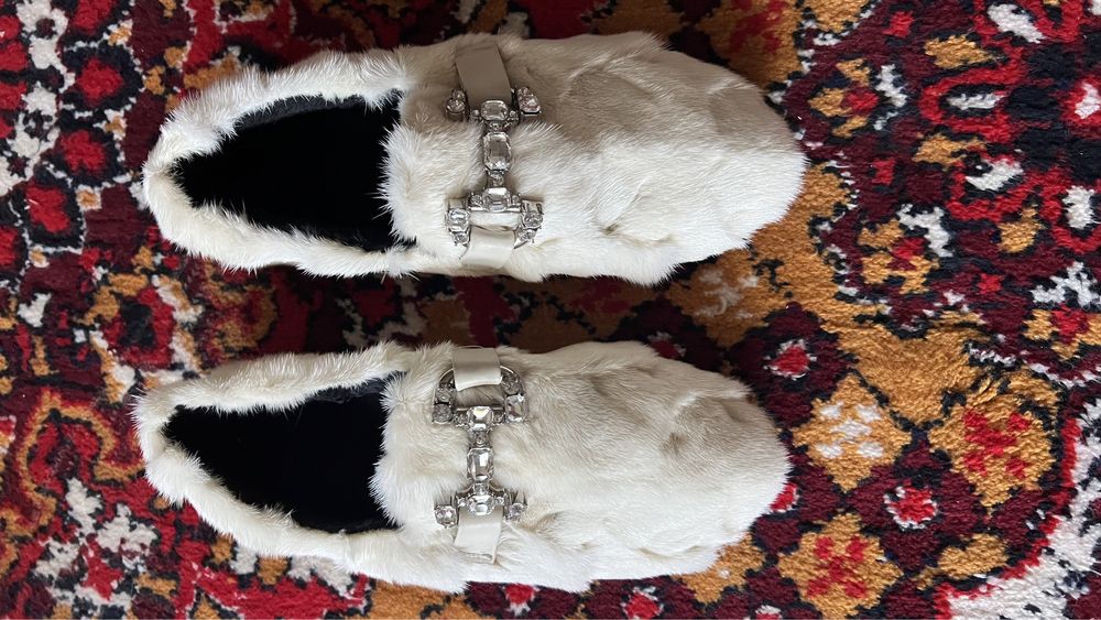 Зимние женские сандалы размер 38