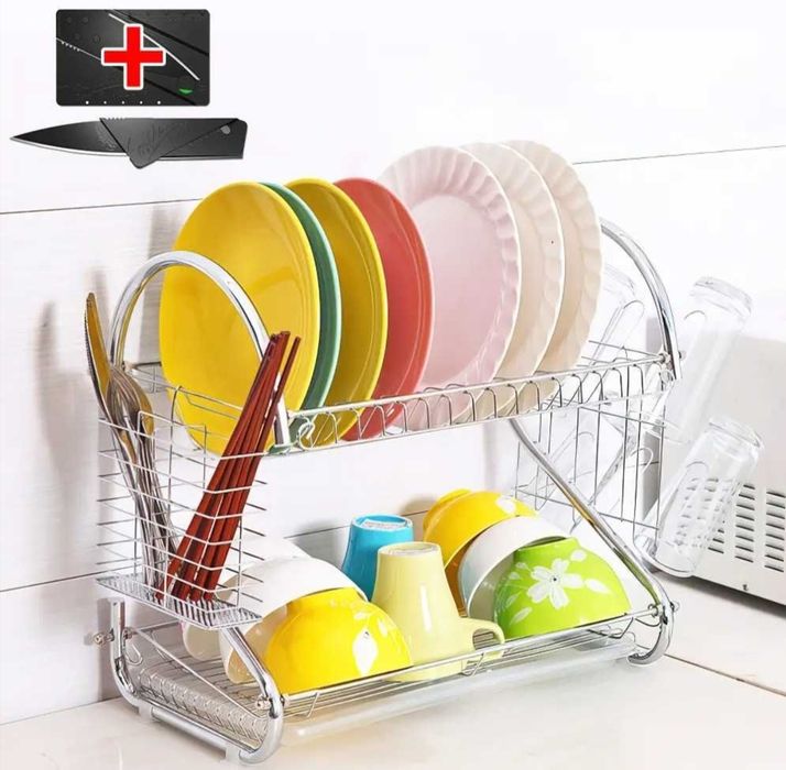 Сушилка для посуда полка этажерка idish sushilka доставка бесплатная
