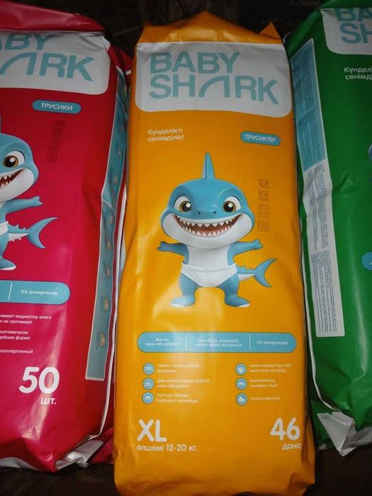 Памперсы Baby Shark
