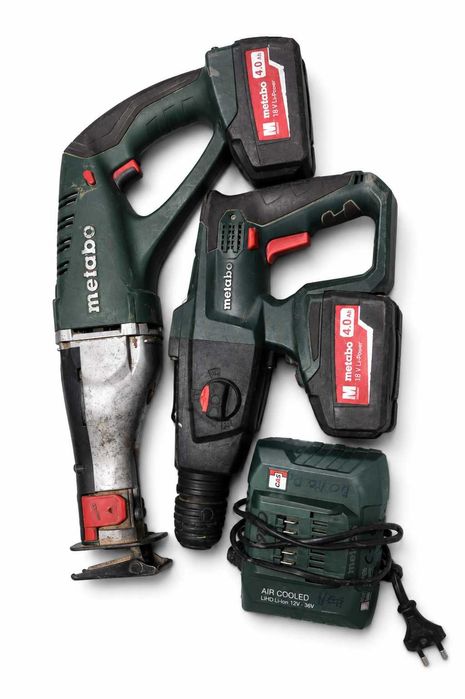 Set Metabo fierastrau sabie + rotopercutor