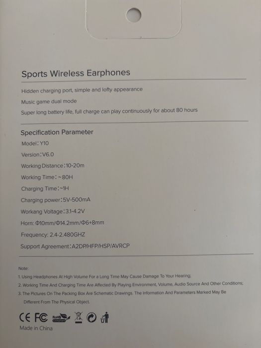 Casti Sport Wireless