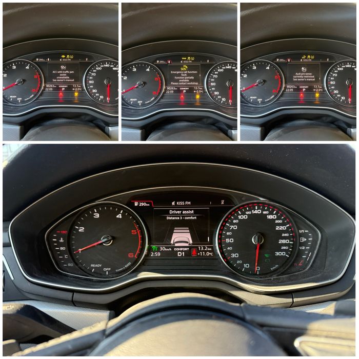 Reparatii,calibrari sisteme ACC,Distronic Audi/Volskwagen/Porsche