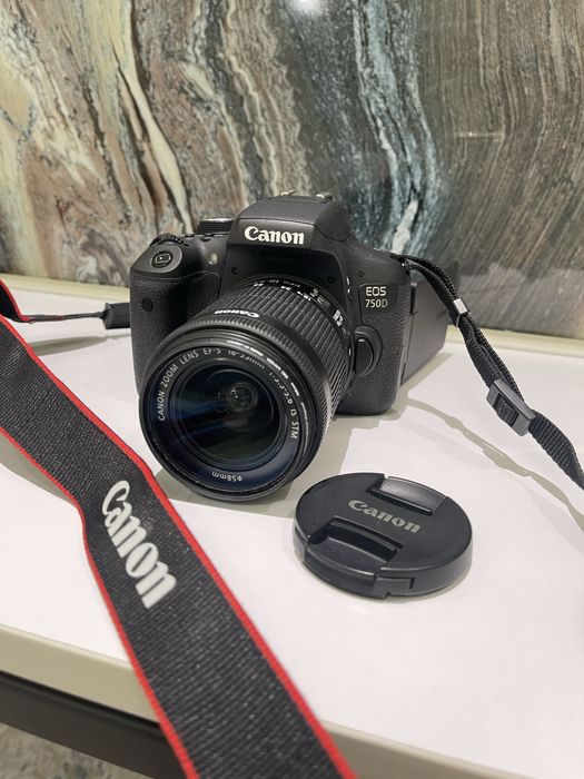 Новый Фотоаппарат Canon EOS 750 D