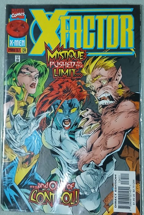 Banda desenata X-Factor 134 anul 1997 Marvel Comics