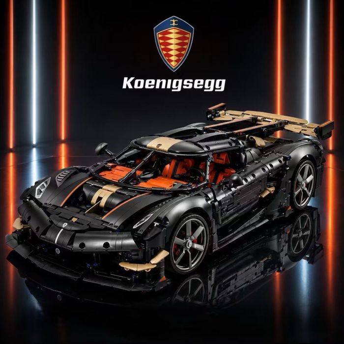Lego koenigsegg 4104 деталей