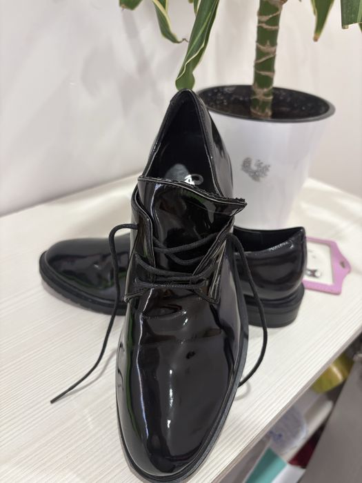 Туфли лакированные турция