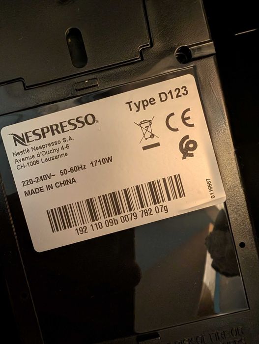 Aparat de cafea Nespresso CitiZ&Milk Alb