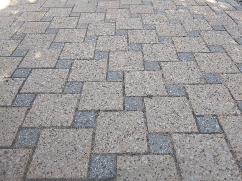 Укладка брусчатки