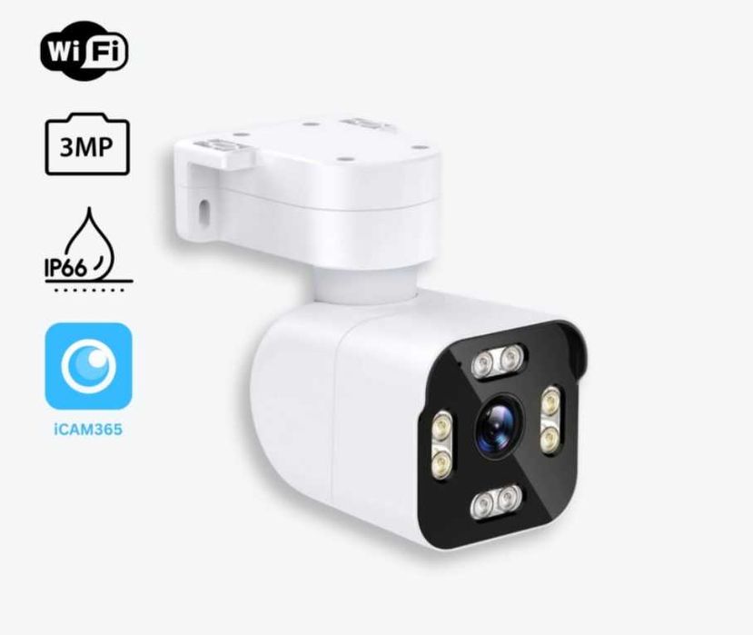 IP камера 3MP WI-FI PTZ BULLET PRO  - app - Icam365