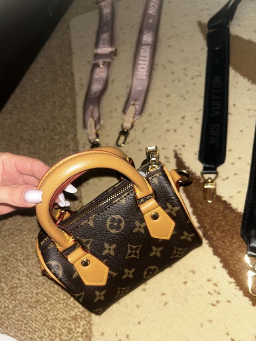 Geanta speedy si curele LV