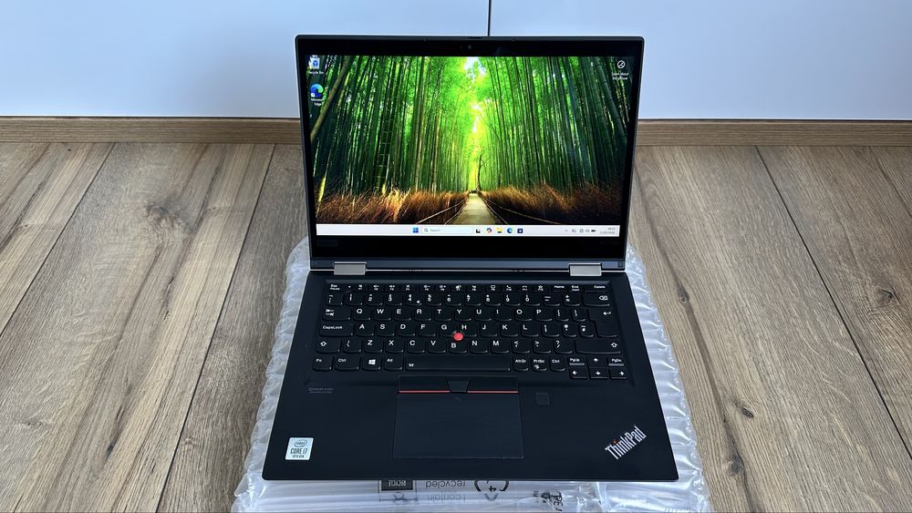 Лаптоп Lenovo Thinkpad x13 Yoga Gen 1 FHD 13.3” Тъч /  Intel i7-10510u 16GB RAM 256GB SSD Win11 Pro+ Посалка / MS OFFICE 2011 Pro Plus