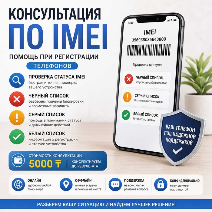 Проблемы с IMEI? Поможем разобраться