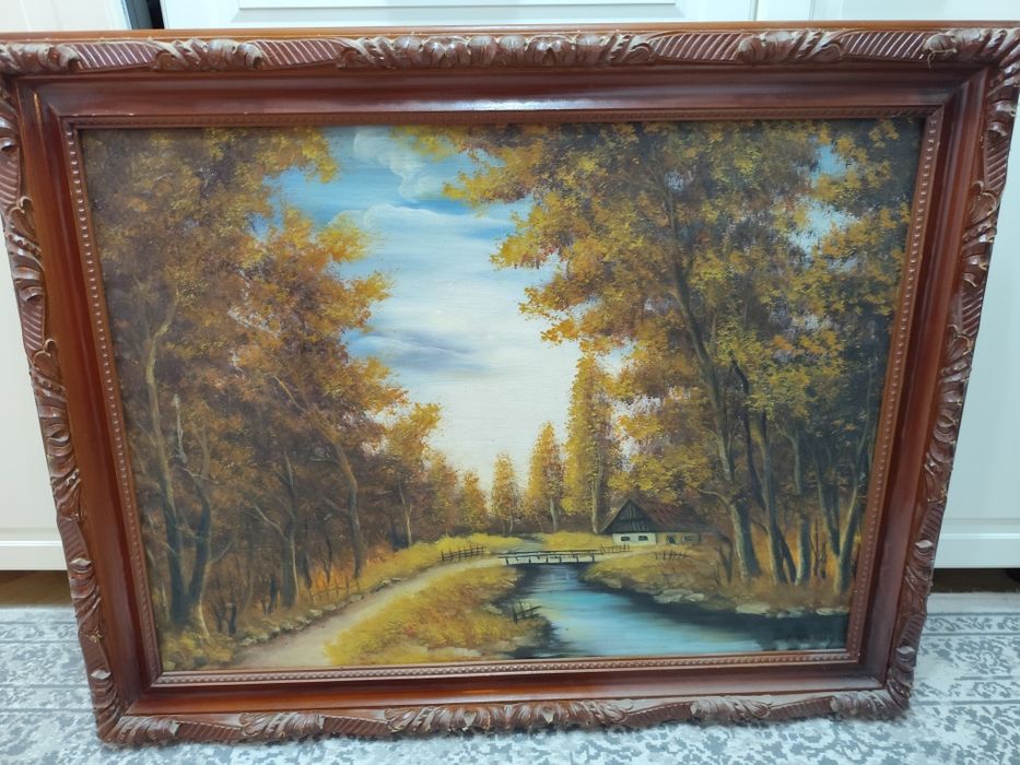 Tablouri , pictura in ulei pe panza, semnate