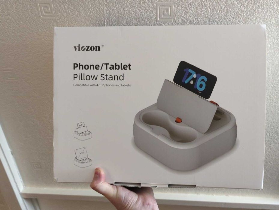 Стойка за таблет Viozon, съвместима с 4-13" телефон/таблет, сгъваема