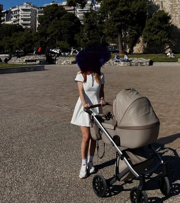 Къса бяла рокля Zara