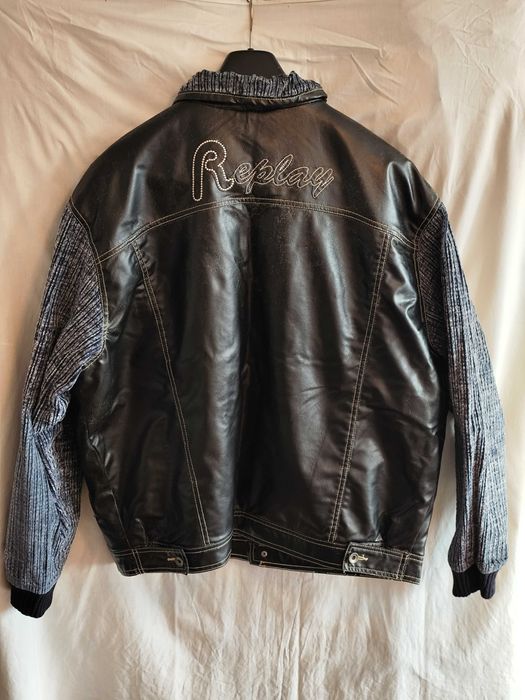 Уникално мъжко яке Replay XXL