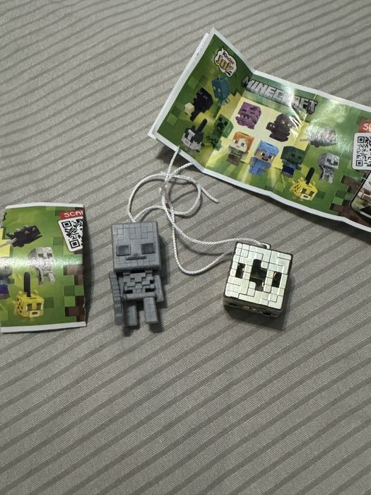 Фигурки Kinder joy minecraft