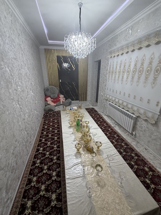 Uchastka 2,5 sotg yashashga tayyor evro remont