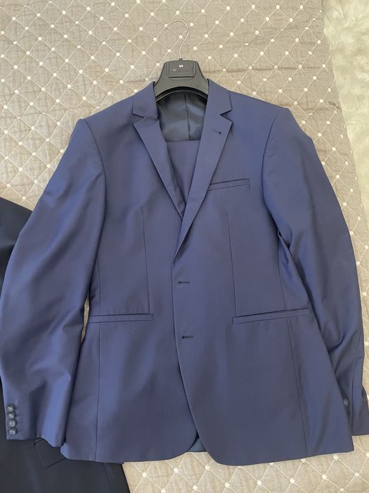 Костюм италия темно синий. Размер 50-L. Оригинал.