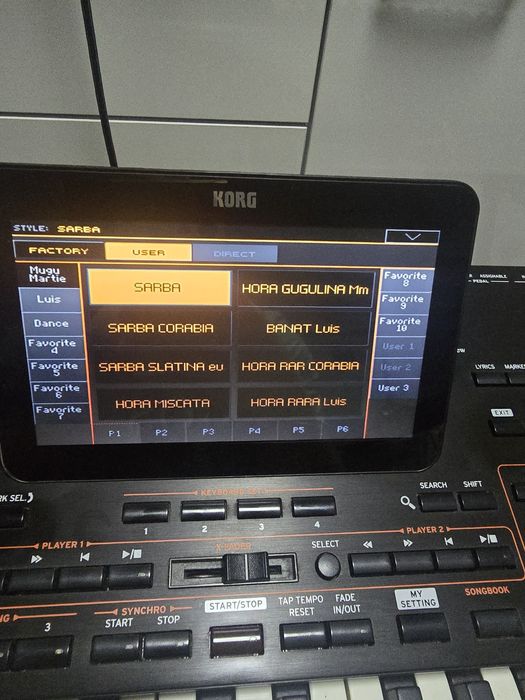 Set korg pa4x pa3x 2025 Automat introduceri noi Returnele vocii !
