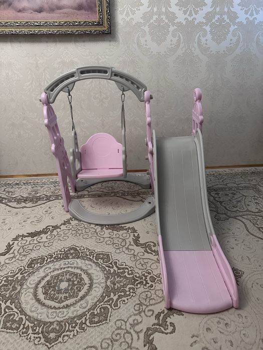 Детская качеля-горка