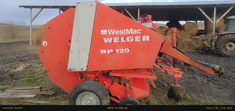 Vând sau schimb presă welger 120/120