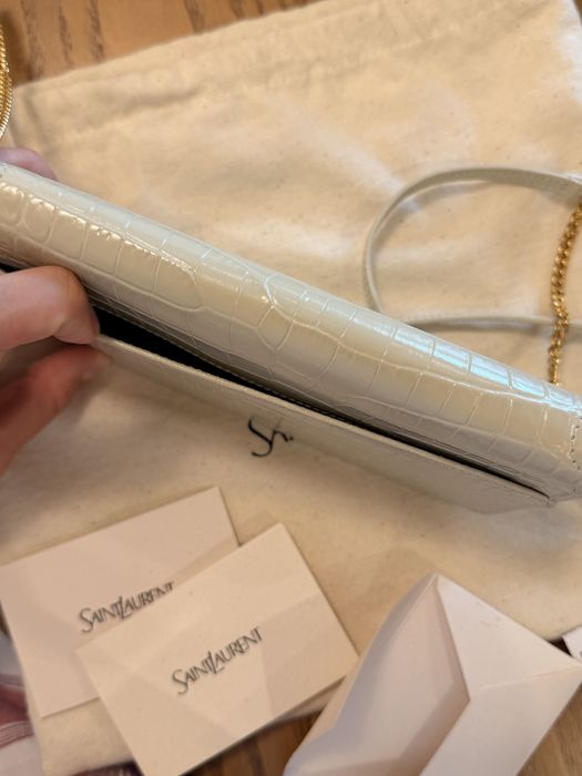 Оригинална чанта Saint Laurent Cassandre mini Phone Holder