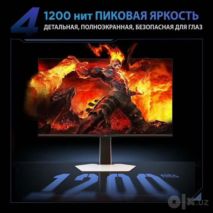 TCL P3A 2K 260Hz Gaming Monitor — QD-Mini LED