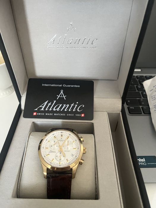 Ceas Atlantic Seamove Chrono - 65451.45.21 - Cuart ETA G10.211 42mm
