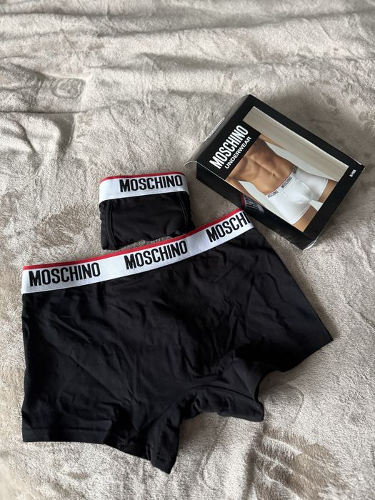 Moschino set 2 boxeri negri marimea S noi