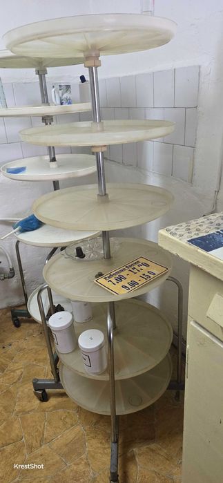 Стелажи за аптека - въртящи