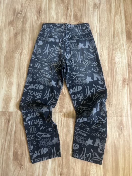 Blugi baggy Bershka