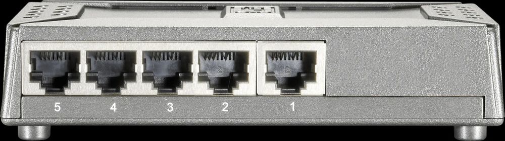 суич LEVELONE, Германия, 5 порта, 10/100Mbps