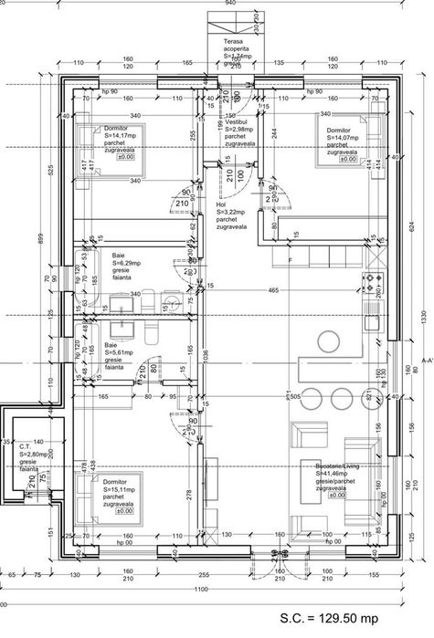 Gradinita la intrare, casa cu pompe caldura 10 kw, curte proprie mare