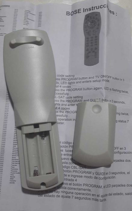 telecomanda bose 321