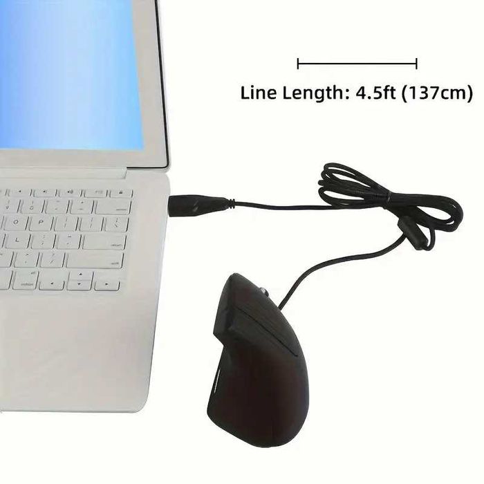 Ергономична вертикална мишка